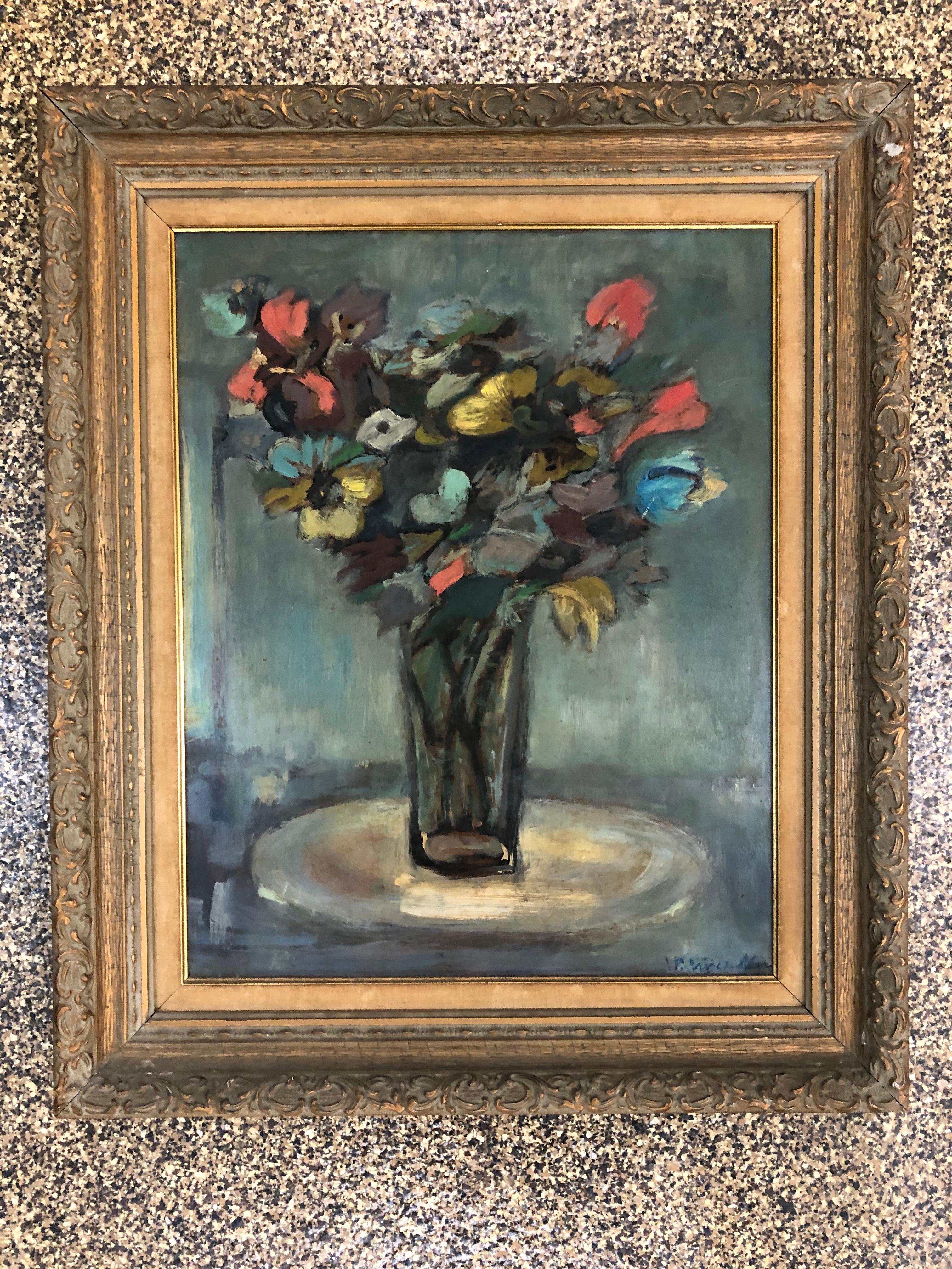 Mysterium Impressionistisches Stilleben (Impressionismus), Painting, von Unknown