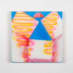 Mystery Man, Acrylic on Canvas Painting by Alex Blau, 2015