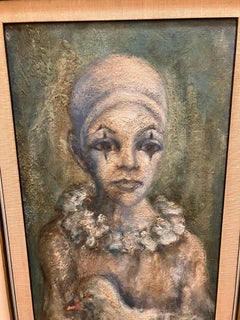Mystery Mid-Century Oil Painting