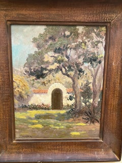 Pittura misteriosa firmata