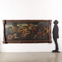 Mythological Subject, Italy XVII Century, The Tale of Apollo and Marsyas