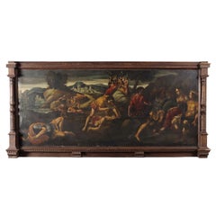 Mythological Subject, Italy XVII Century, The Tale of Apollo and Marsyas