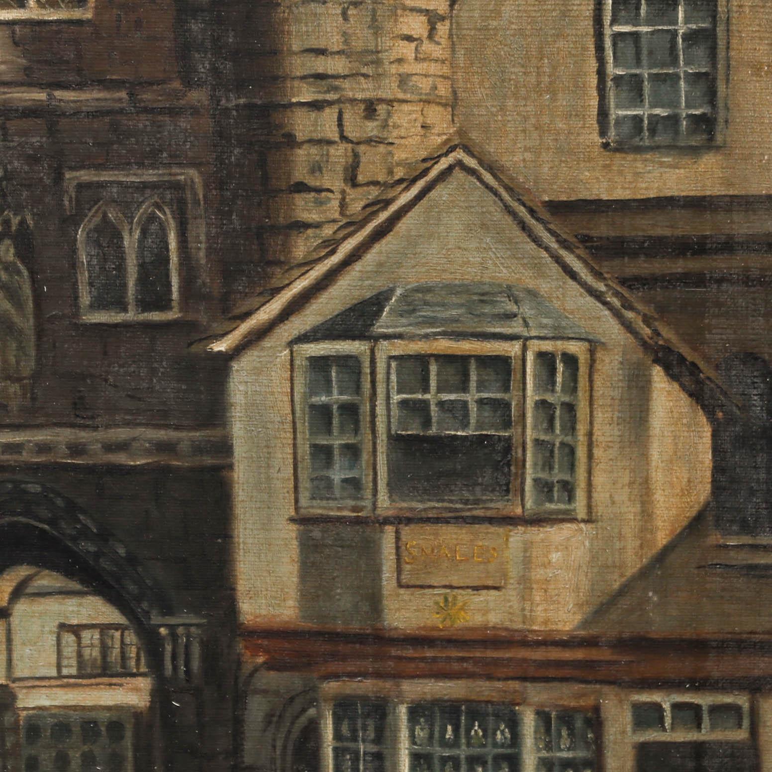 Original de la fin du 19e siècle, huile sur toile. Non signée. Bien présenté dans un cadre à effet doré. Sur toile sur châssis. 