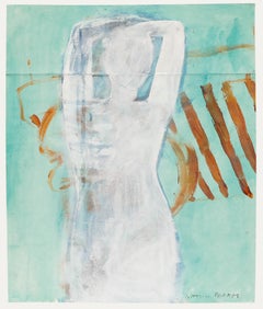 Naomi Frears (geb. 1963) - 20. Jahrhundert Acryl, Lebensstudie I