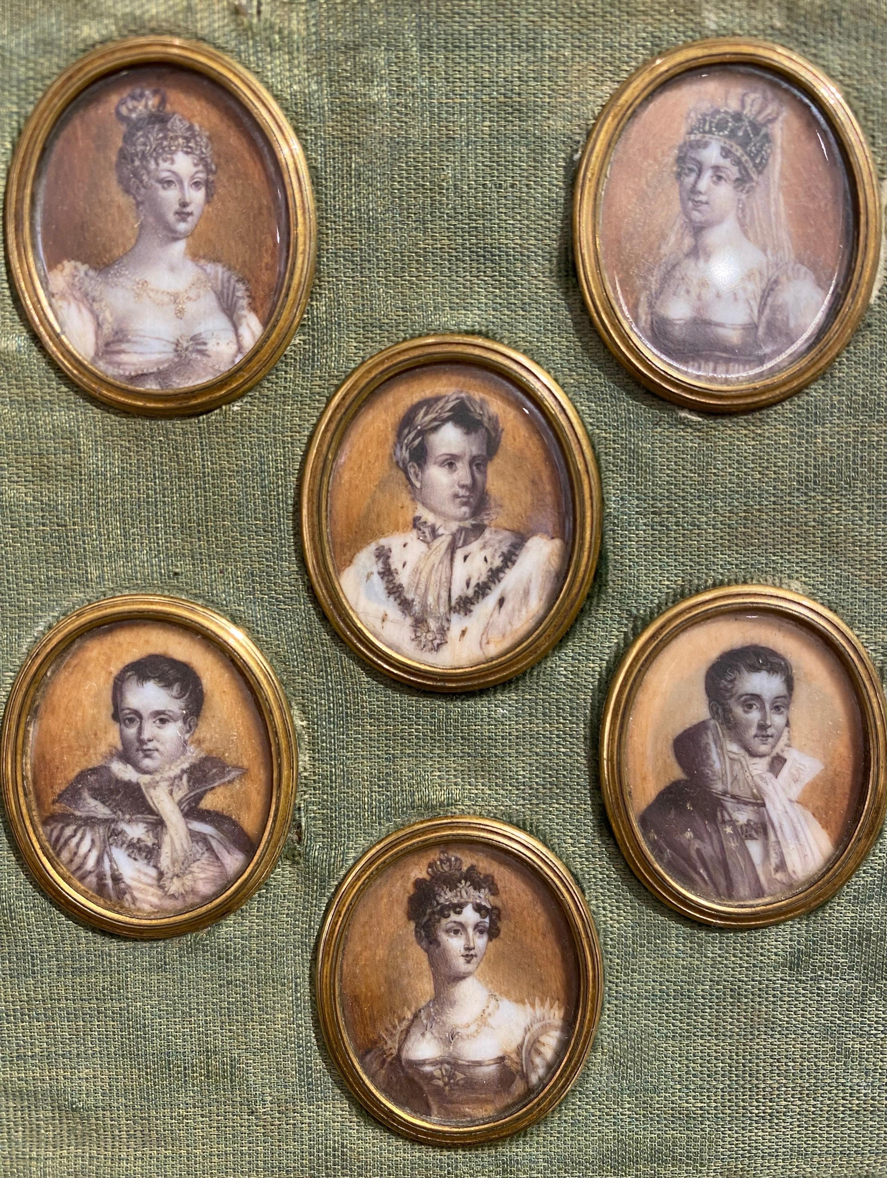 Napoléon et sa famille. - Painting de Unknown