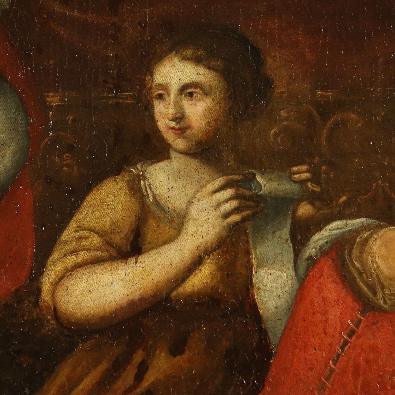 Nativity of Mary Oil Painting 17th Century 1