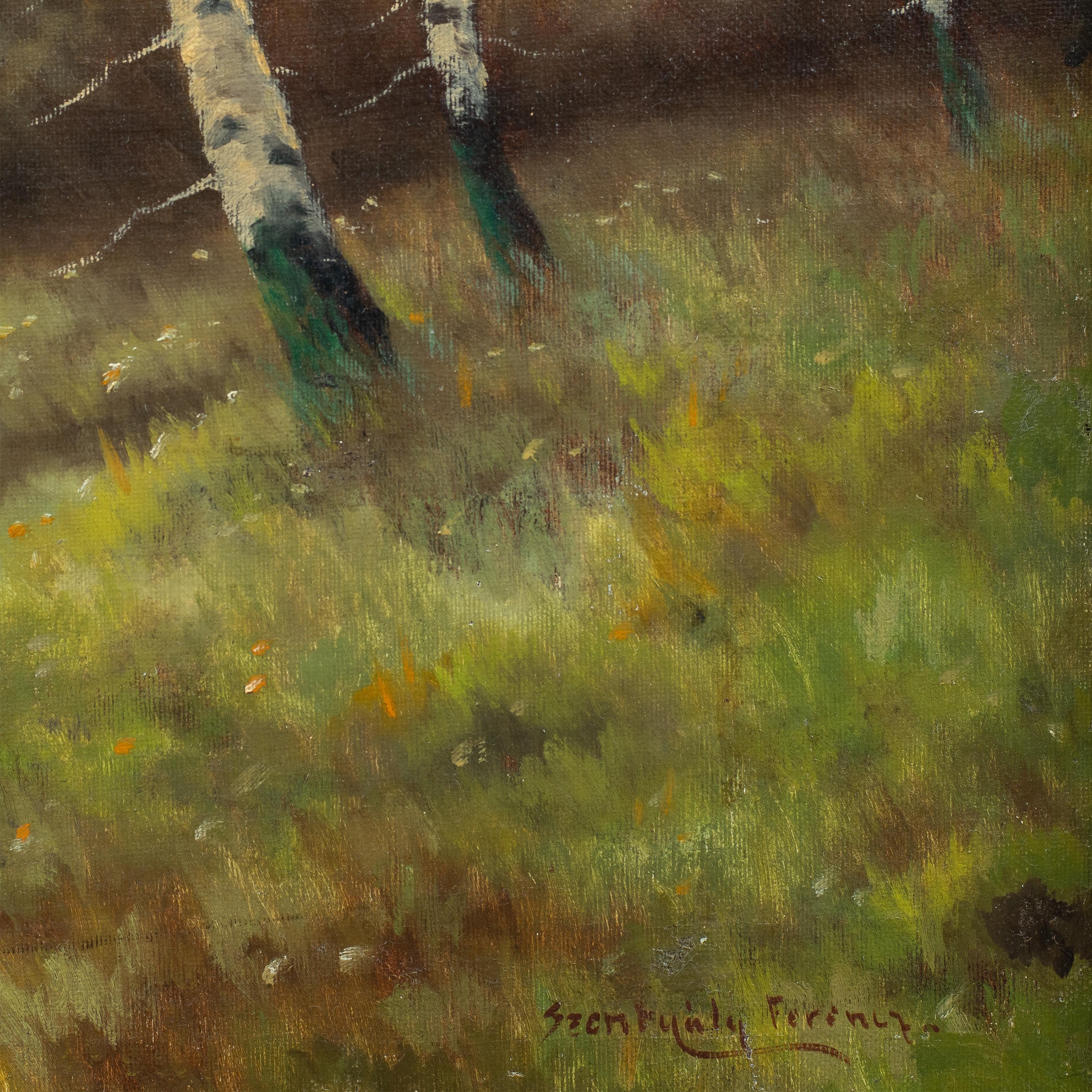 Pintor naturalista continental - Paisajismo del siglo XIX - Campo - Painting Realista de Unknown