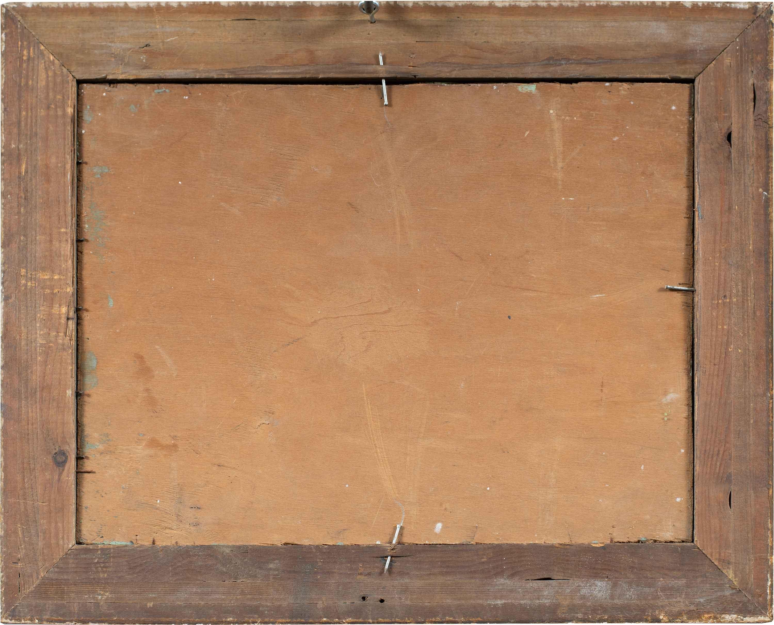 Pittura olandese naturalistica - Pittura paesaggistica della fine del XIX secolo - Mulino a vento in vendita 6