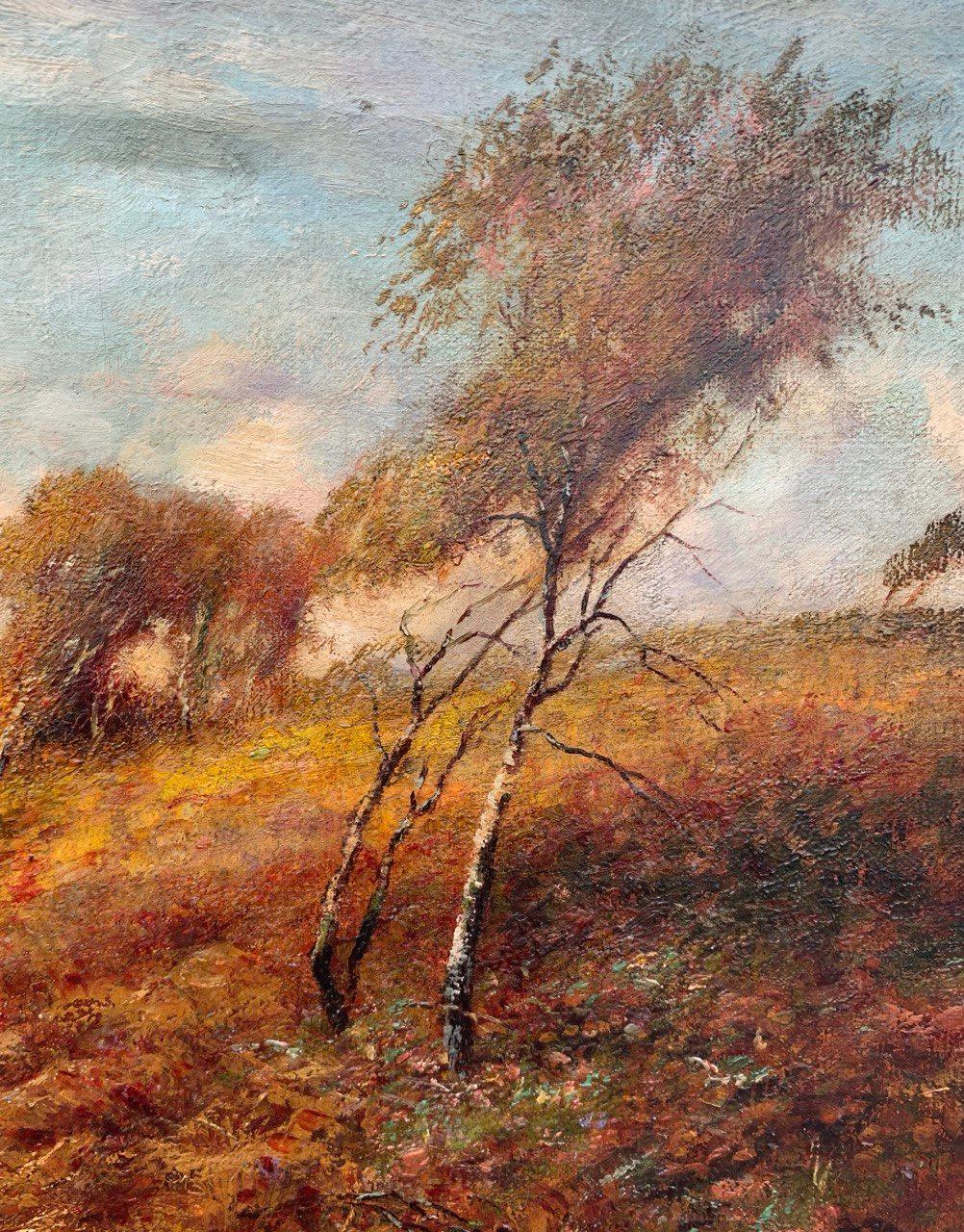 Naturalistic European painter - 19th century landscape painting - Forest For Sale 3