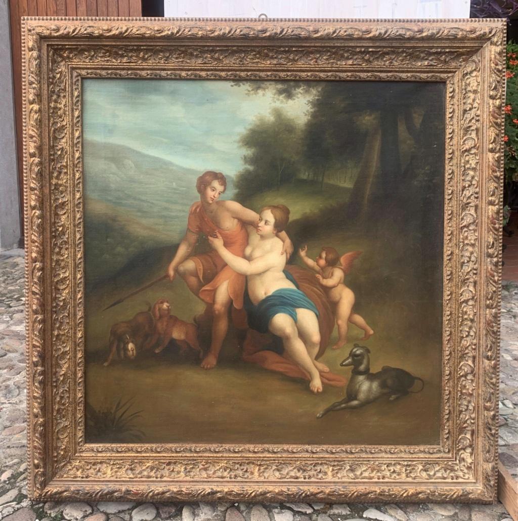 Neoclassical painter - 18th-19th century figure painting - Mythological - Italy - Painting by Unknown