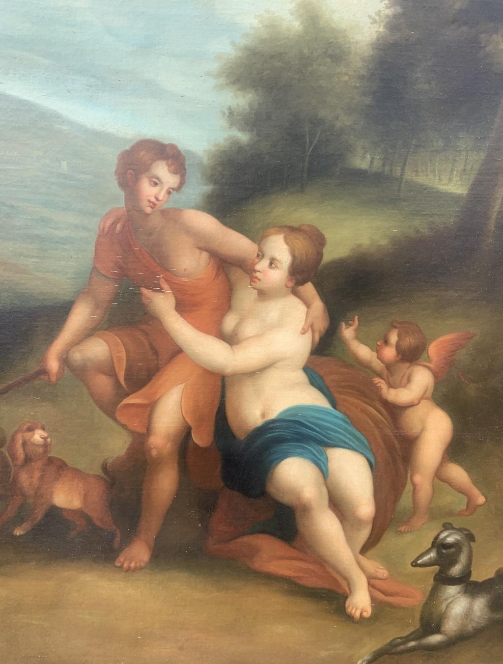 Peintre néoclassique - Peinture de figures du 18e-19e siècle - Mythologique - Italie - Rococo Painting par Unknown