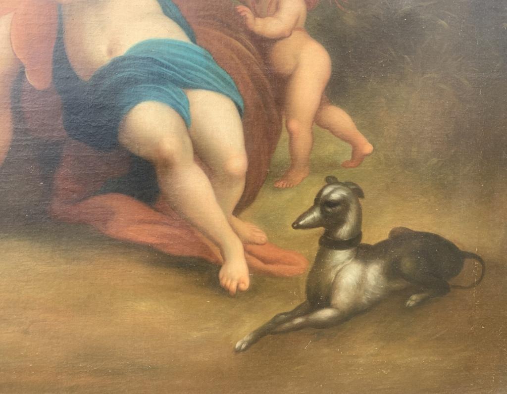 Neoclassical painter - 18th-19th century figure painting - Mythological - Italy For Sale 1