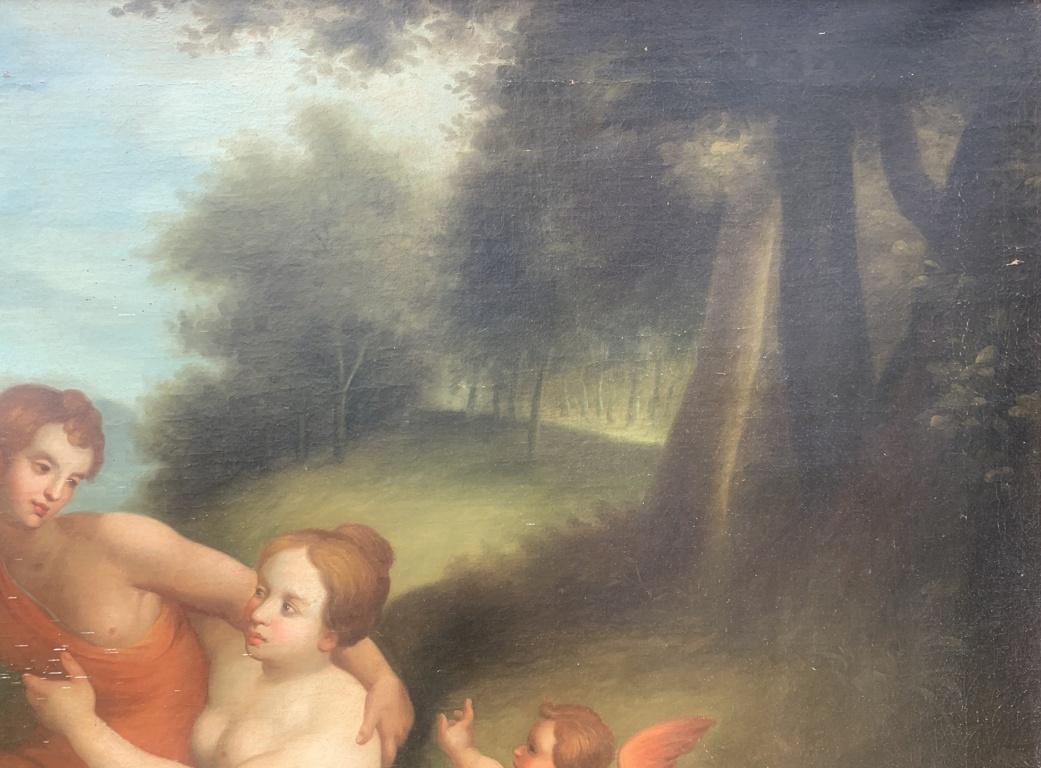 Peintre néoclassique - Peinture de figures du 18e-19e siècle - Mythologique - Italie en vente 2