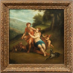 Peintre néoclassique - Peinture de figures du 18e-19e siècle - Mythologique - Italie