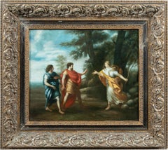 Follower of Pietro da Cortona- 18th-19th century painting - Venus Aeneas - Italy