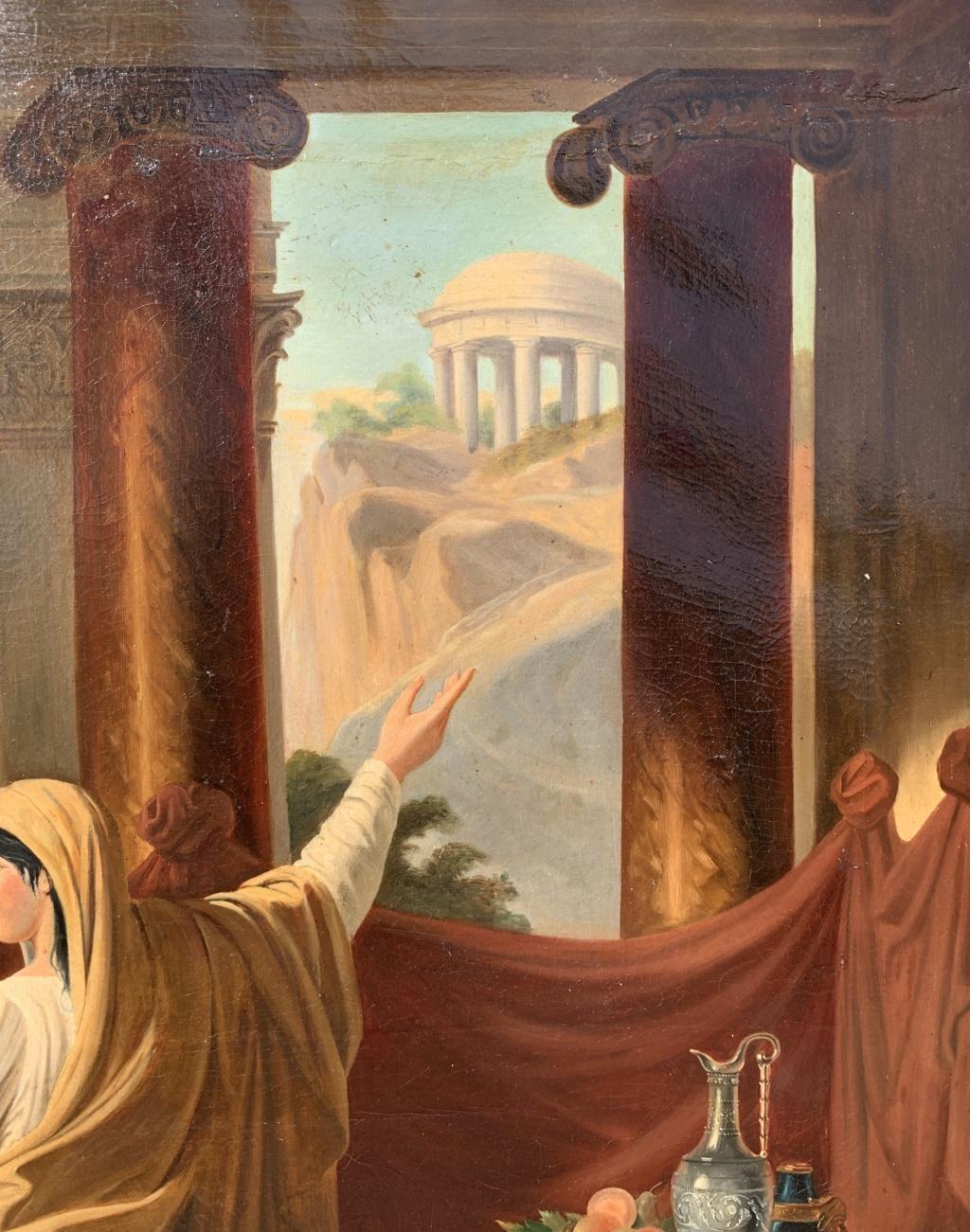 Pittore neoclassico in Italia - Pittura di figura del primo Ottocento - Eroe romano 6