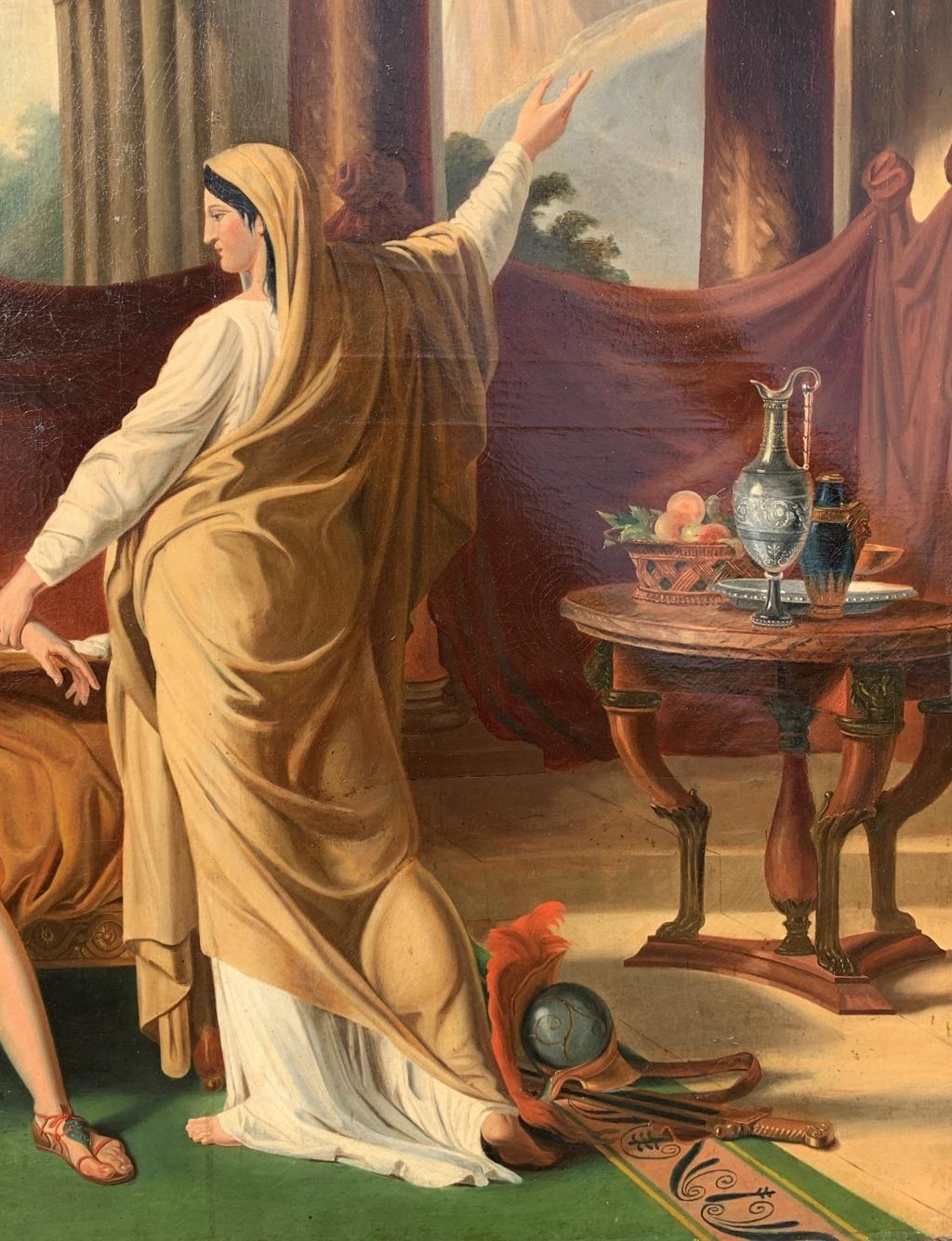 Pittore neoclassico in Italia - Pittura di figura del primo Ottocento - Eroe romano 1