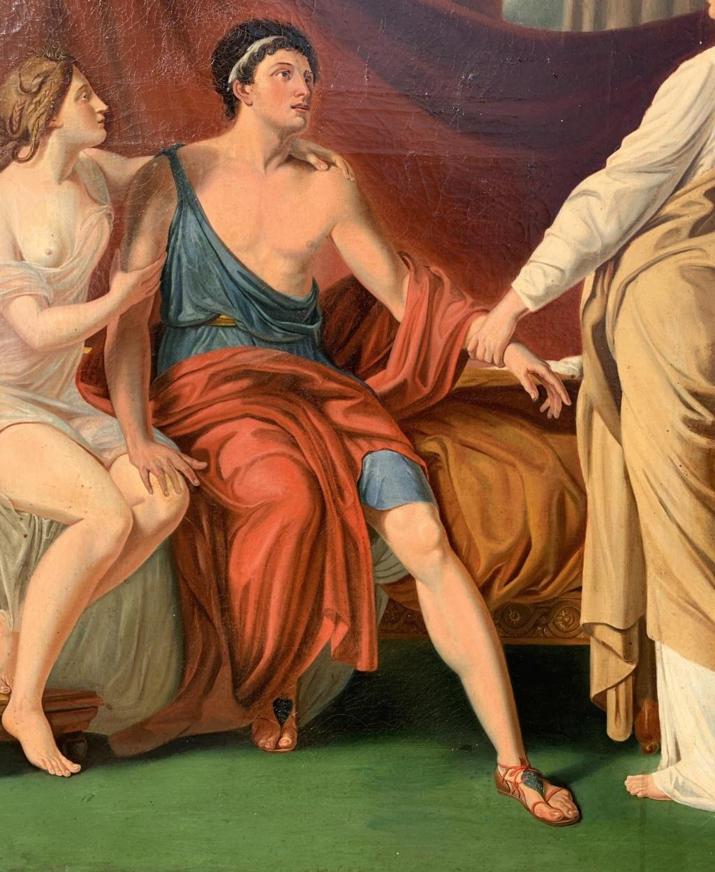 Pittore neoclassico in Italia - Pittura di figura del primo Ottocento - Eroe romano 2