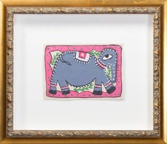 Nepalese Folk Art Elephant