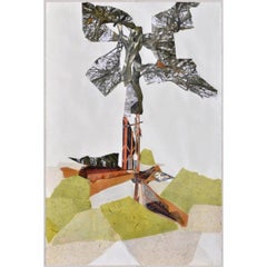 Nesting Site #1 Drawing on Rag Paper, 2021