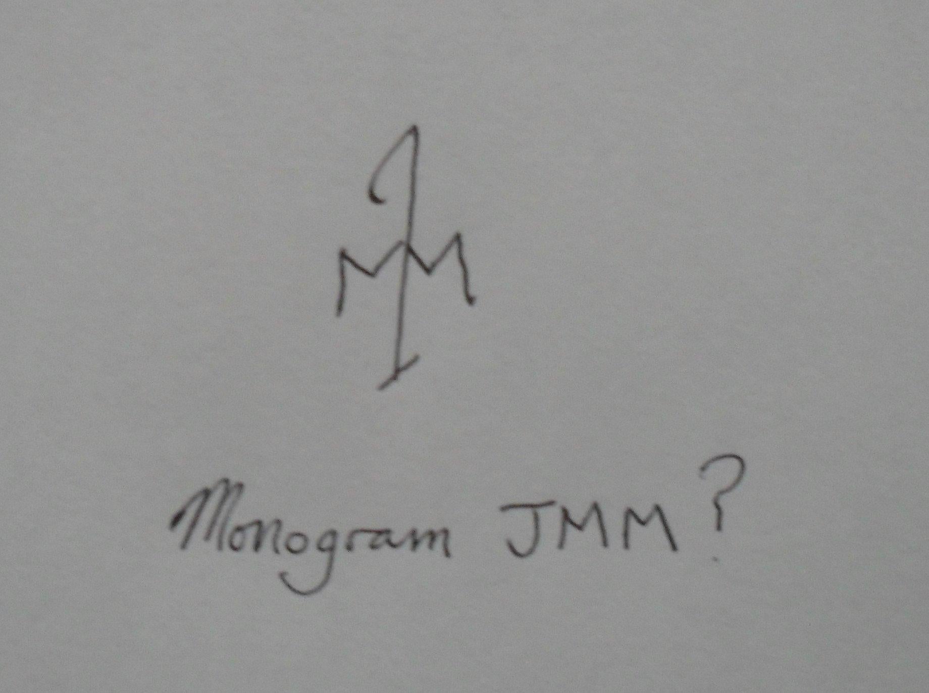 Niederländische Schule XVIII Jahrhundert Monogramme Alter Meister Ölgemälde im Angebot 10