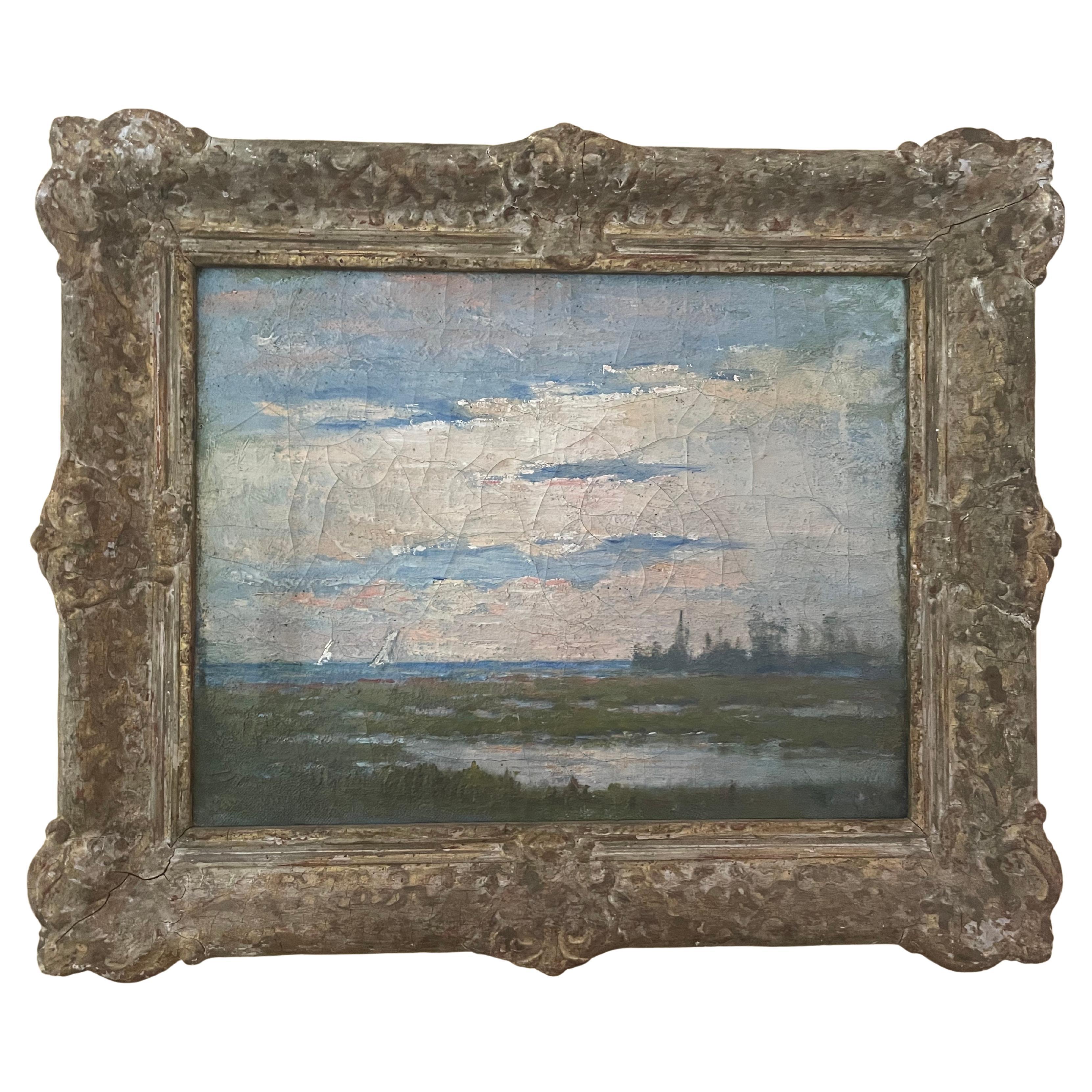 New England Coastline - Painting by Unknown