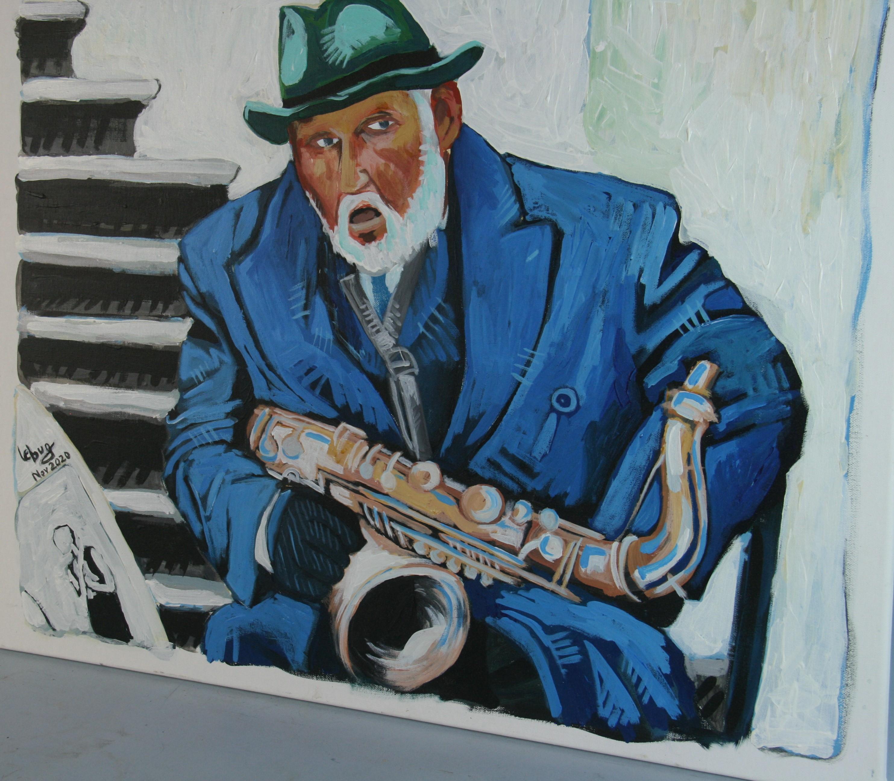 New Orleans Jaz Sax Man For Sale 5