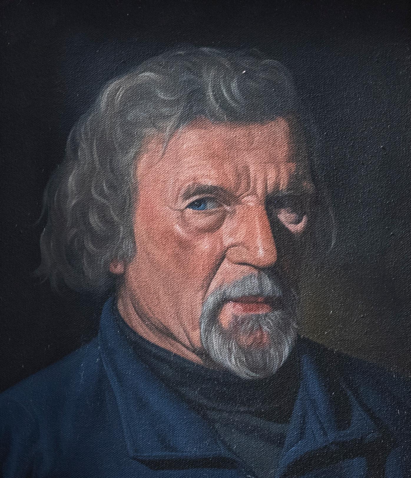 Nicholas Charles Williams (né en 1961) - 2002 Huile, Dr. E. Percival James - Painting de Unknown