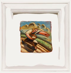 Nicholas Mynheer (b.1958)  - Contemporary Oil, The Sower