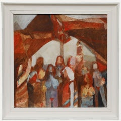 Nick Osbourne - Framed 20th Century Oil, The Waiting Game