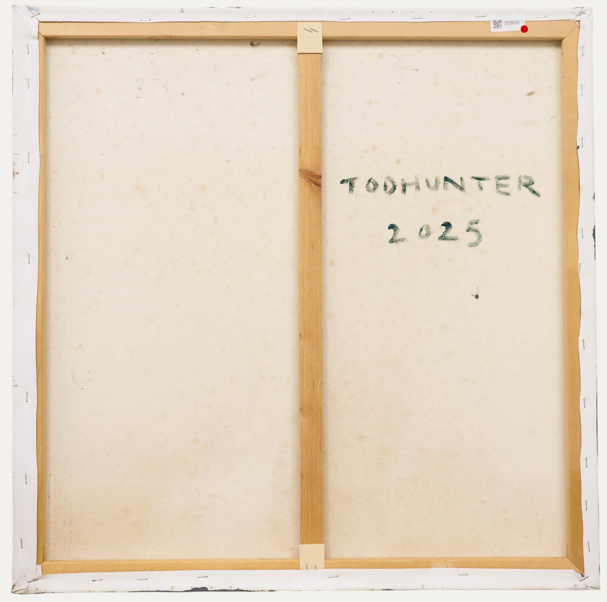 Nick Todhunter - Zeitgenössisches Öl, Astral in the Stables (Braun), Animal Painting, von Unknown