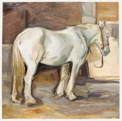 Nick Todhunter - Zeitgenössisches Öl, Astral in the Stables