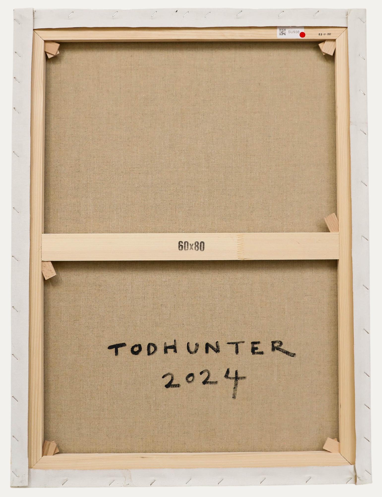 Nick Todhunter - Zeitgenössisches Öl, Doubting Thomas (Beige), Portrait Painting, von Unknown