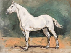 Nick Todhunter - Zeitgenössisches Öl, Pale White Horse