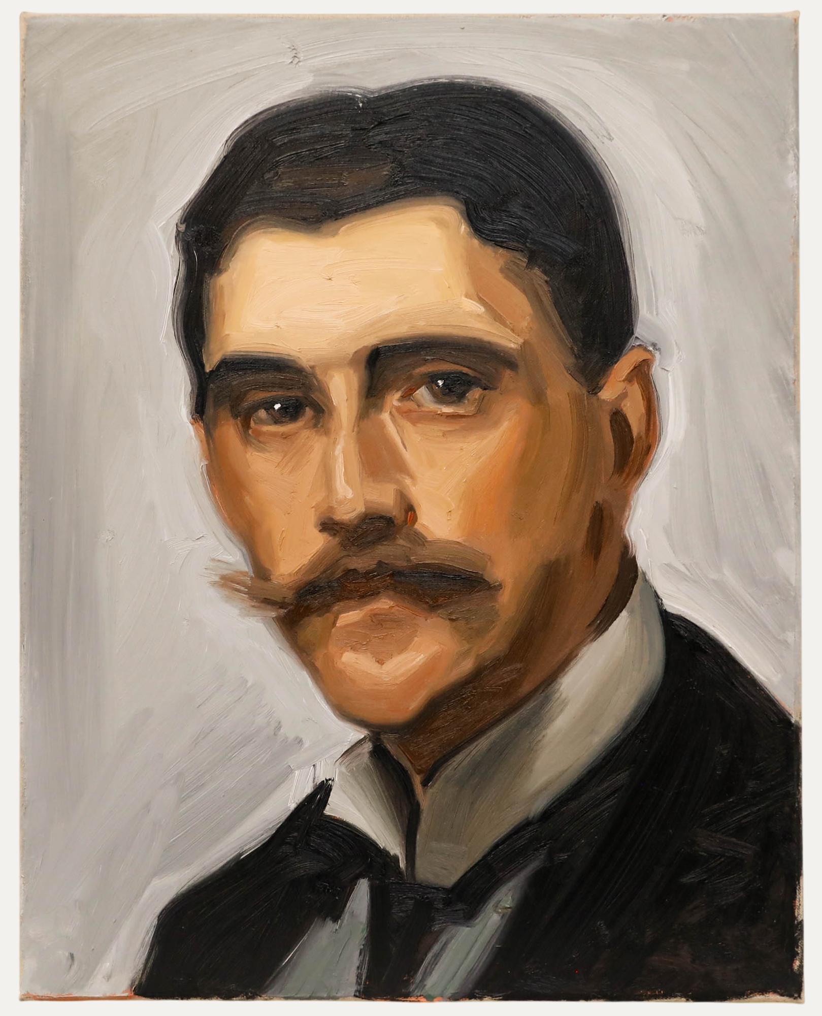 Nick Todhunter - Contemporary Oil, Portrait of Robert Brough