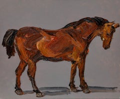 Nick Todhunter - Contemporary Oil, Sorrel Horse