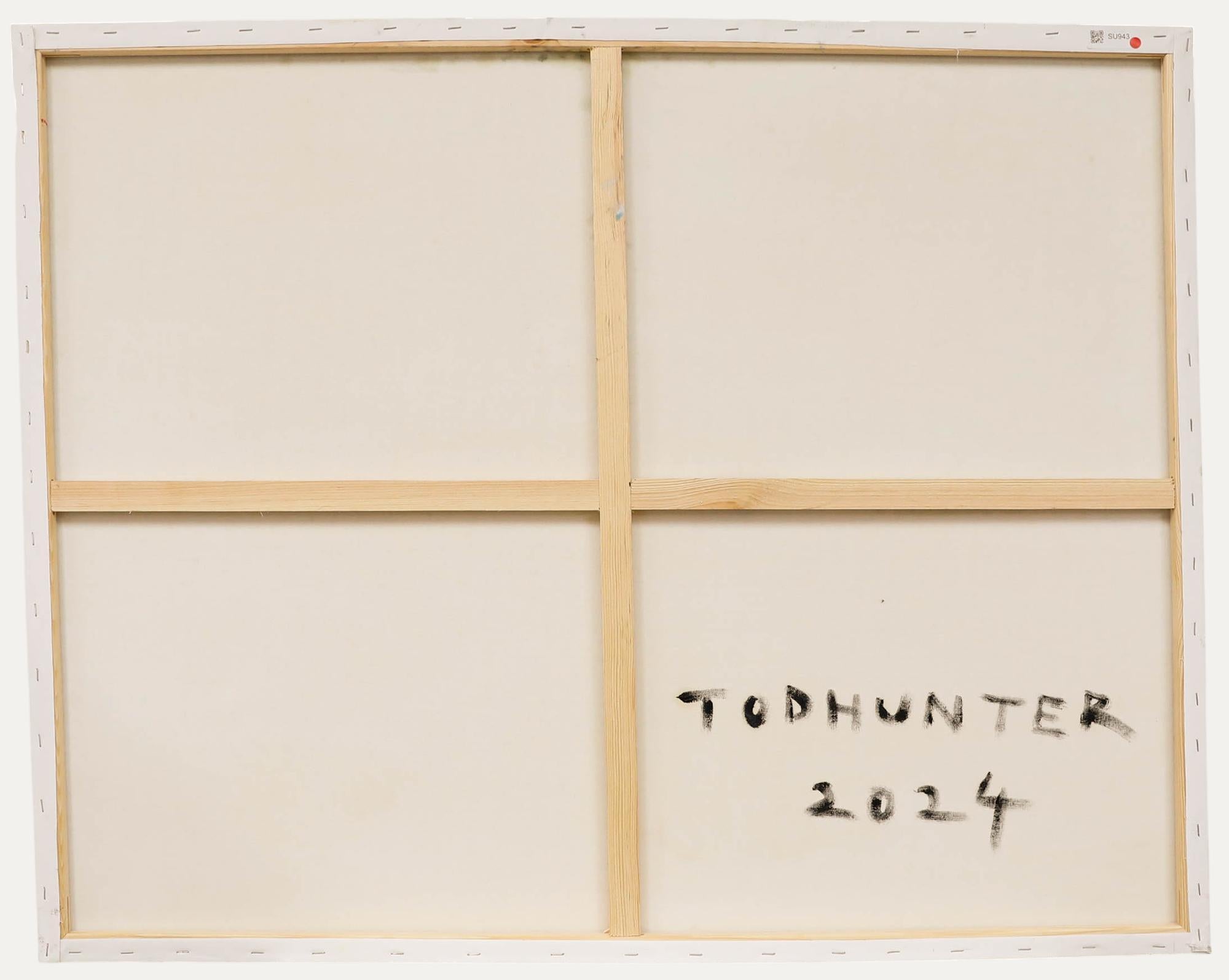 Nick Todhunter - Zeitgenössisches Öl, Summer Squall (Beige), Landscape Painting, von Unknown