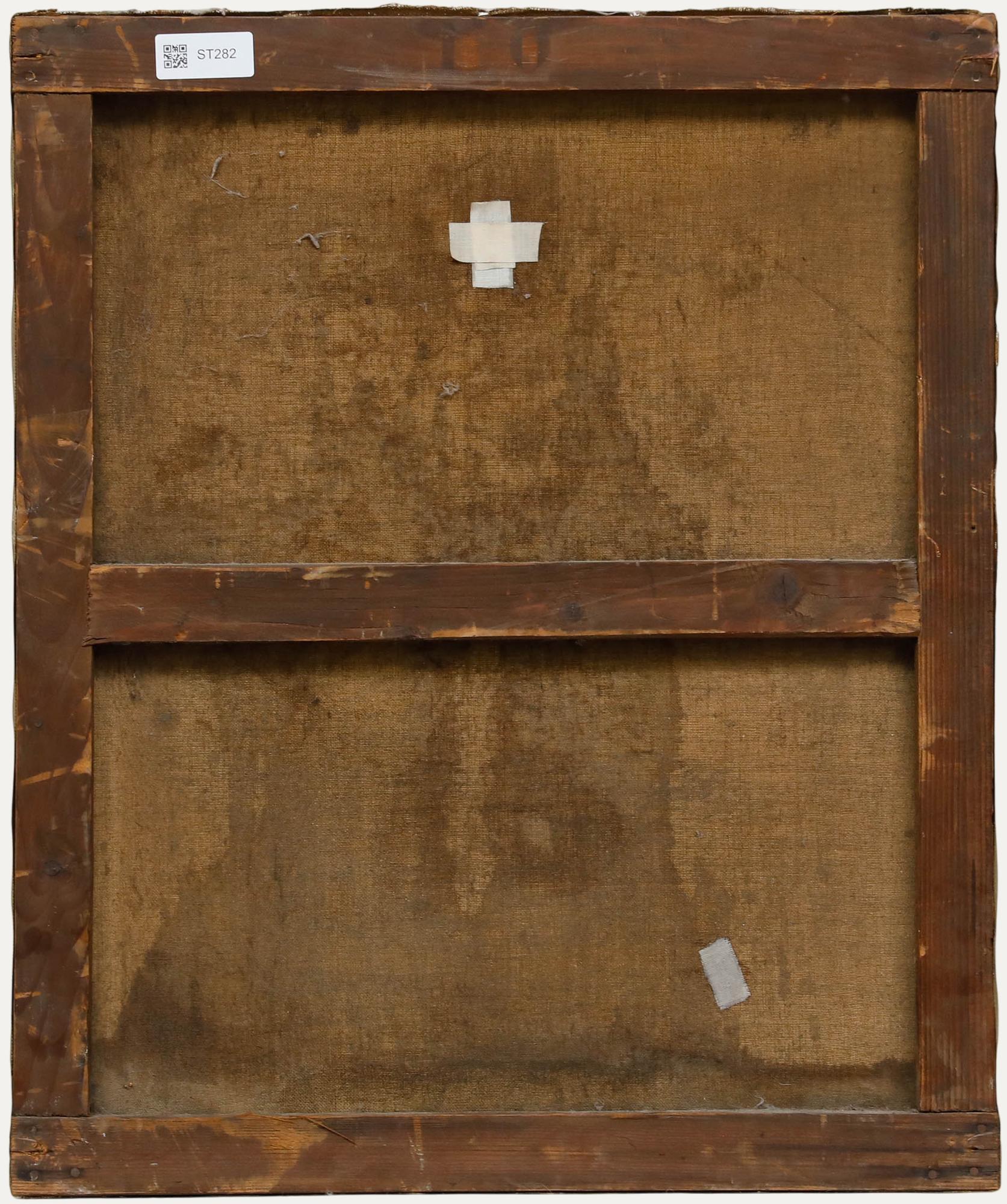 Nicolaï A. Okolowicz (fl.1867-1928) - Russisches Öl, Chrysanthemenstrauß (Braun), Still-Life Painting, von Unknown