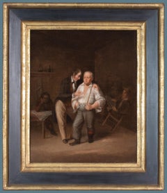 Nineteenth century tavern scene