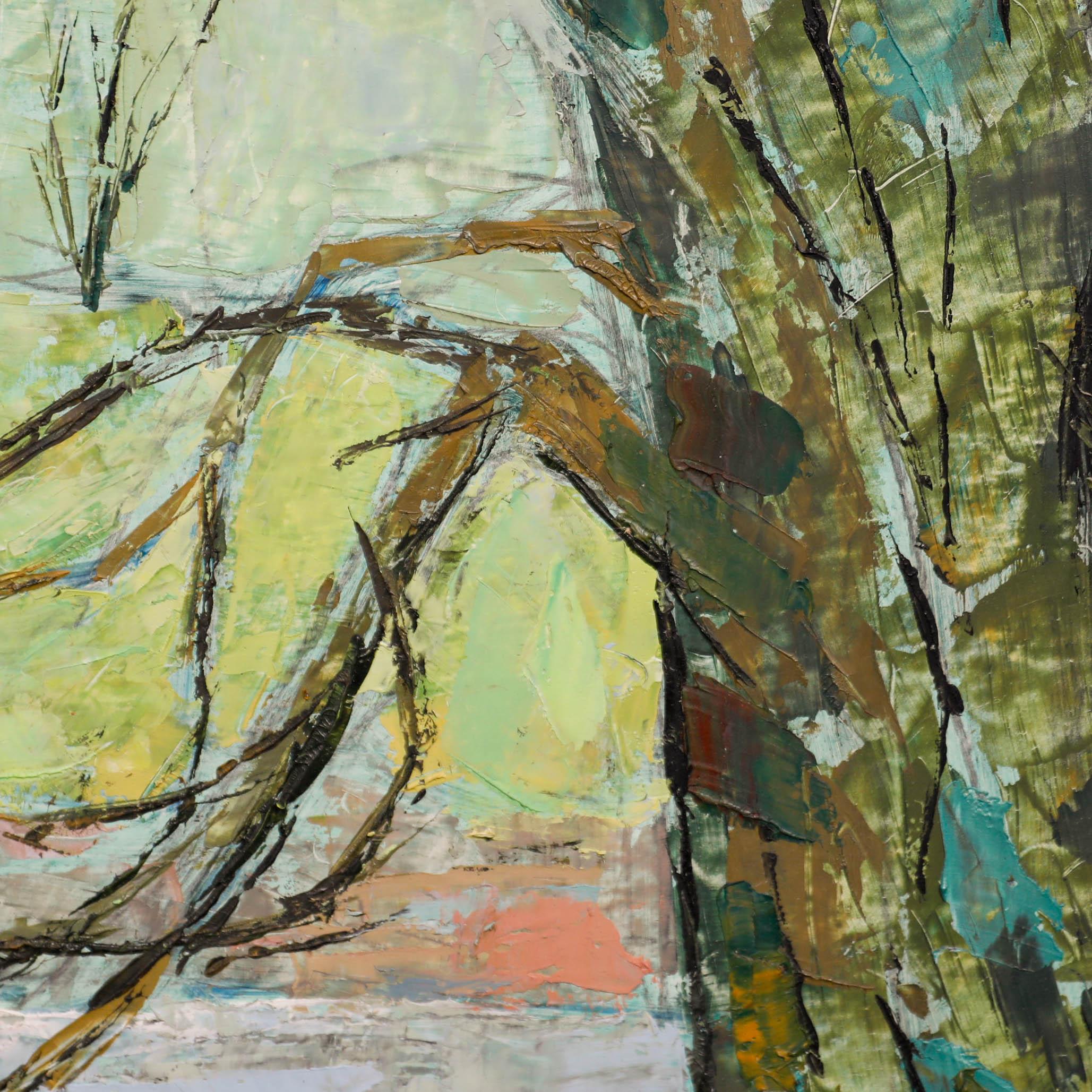Nora Gower  - 1964 Olio, Sole di primavera 1