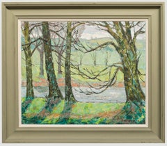 Nora Gower  - 1964 Olio, Sole di primavera