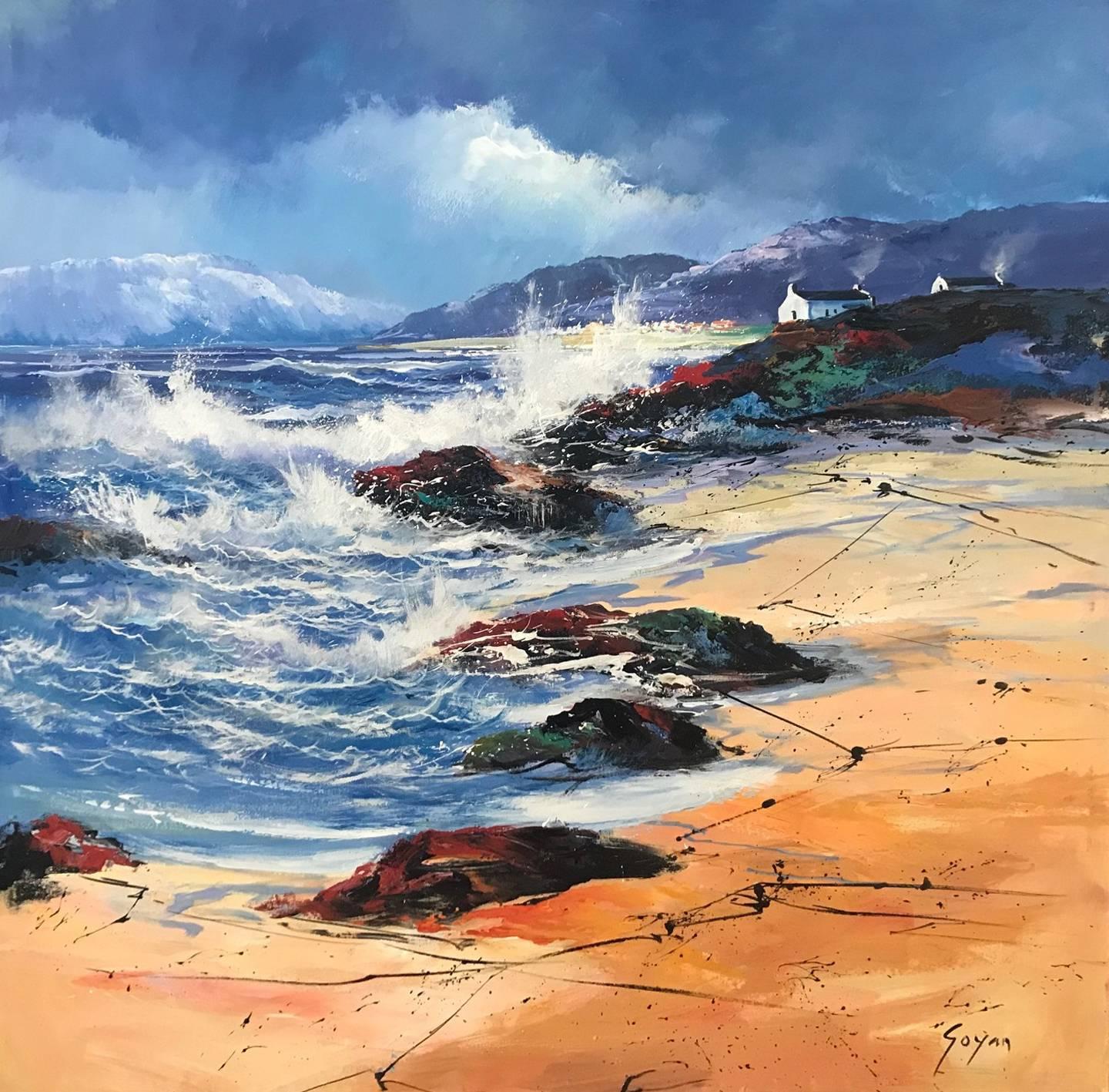 Unknown Landscape Painting - North sea, seascape
