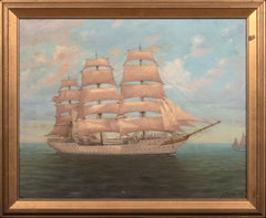 Navire norvgien Srlandet, dat de 1927 par ELLING TRONNES (AMERICAN, 1870-1965)