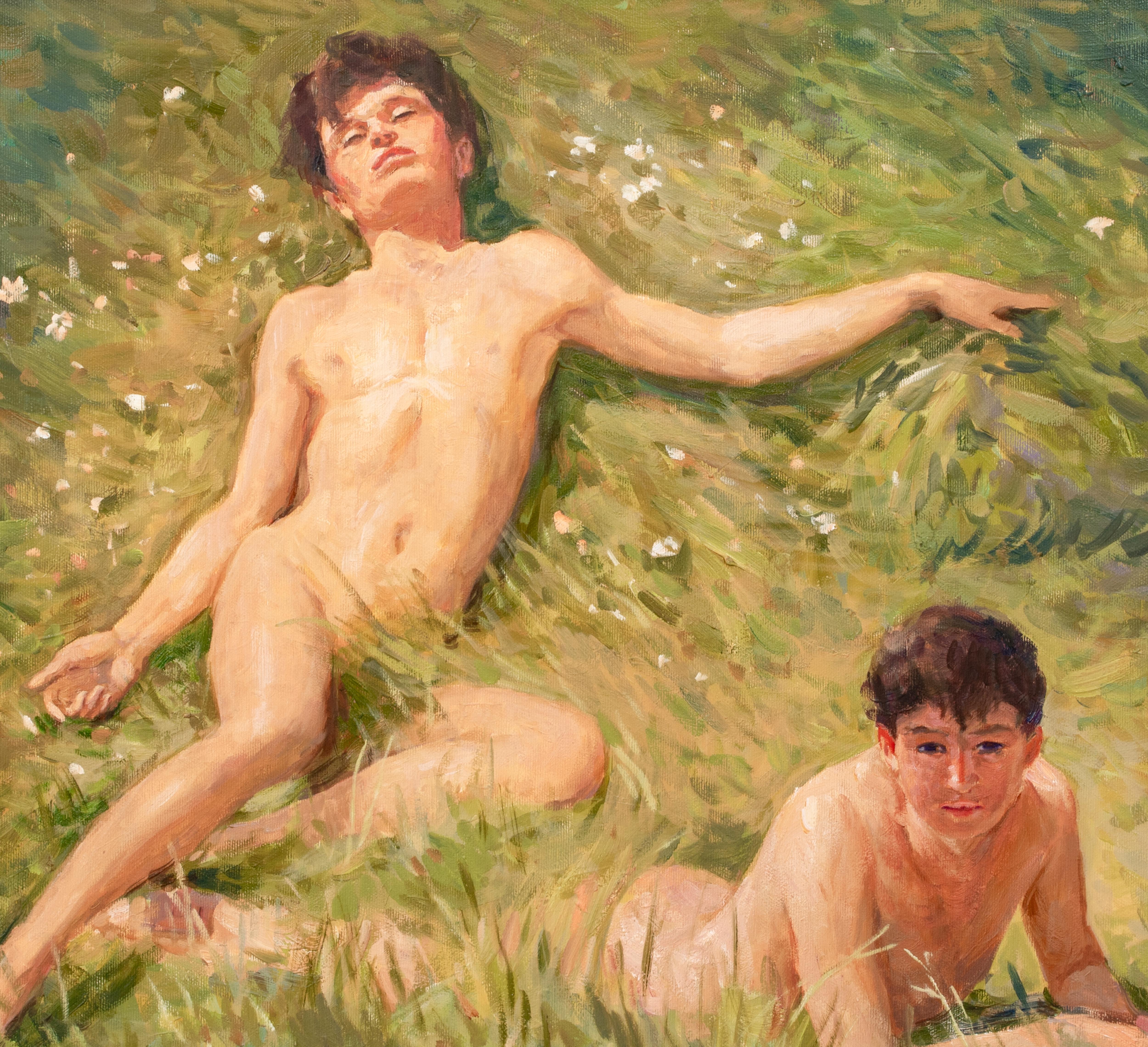 Nude Boys In The Summer Grass   For Sale 2