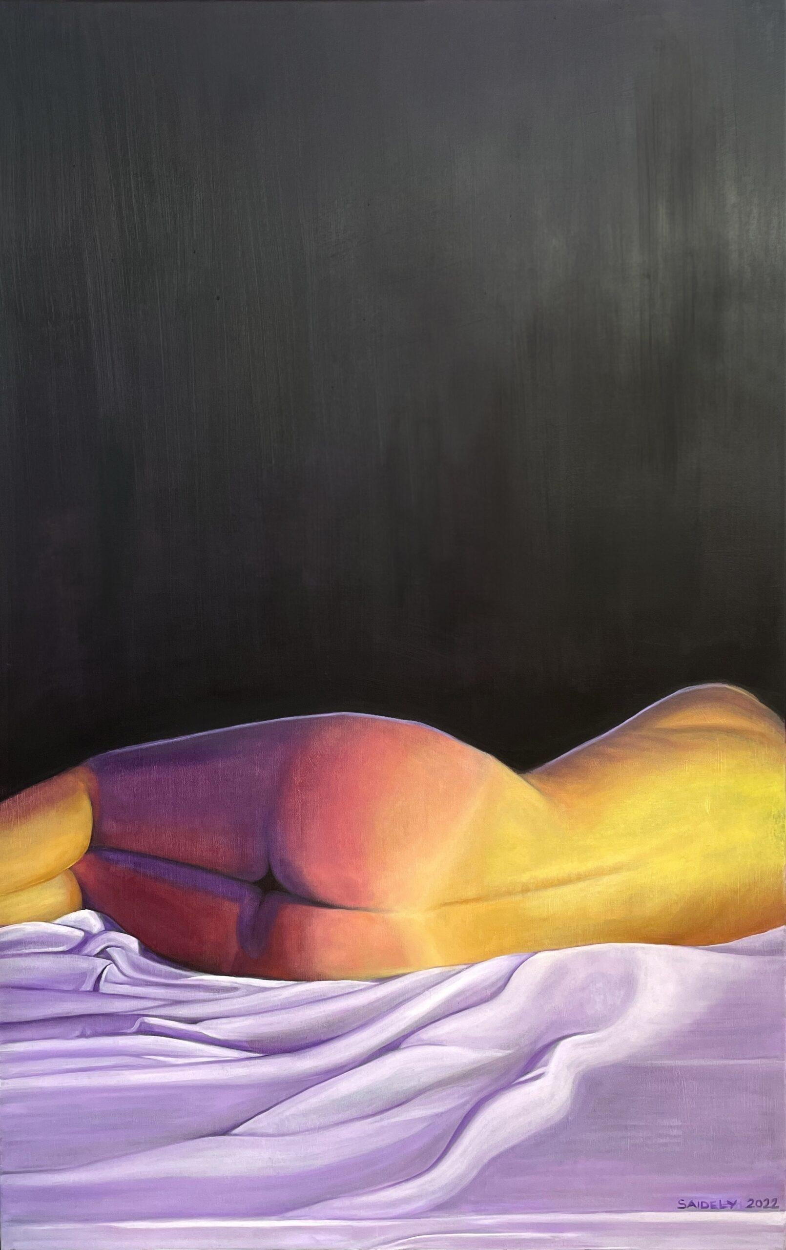 Nude by Ruth Saidely - Painting by Unknown