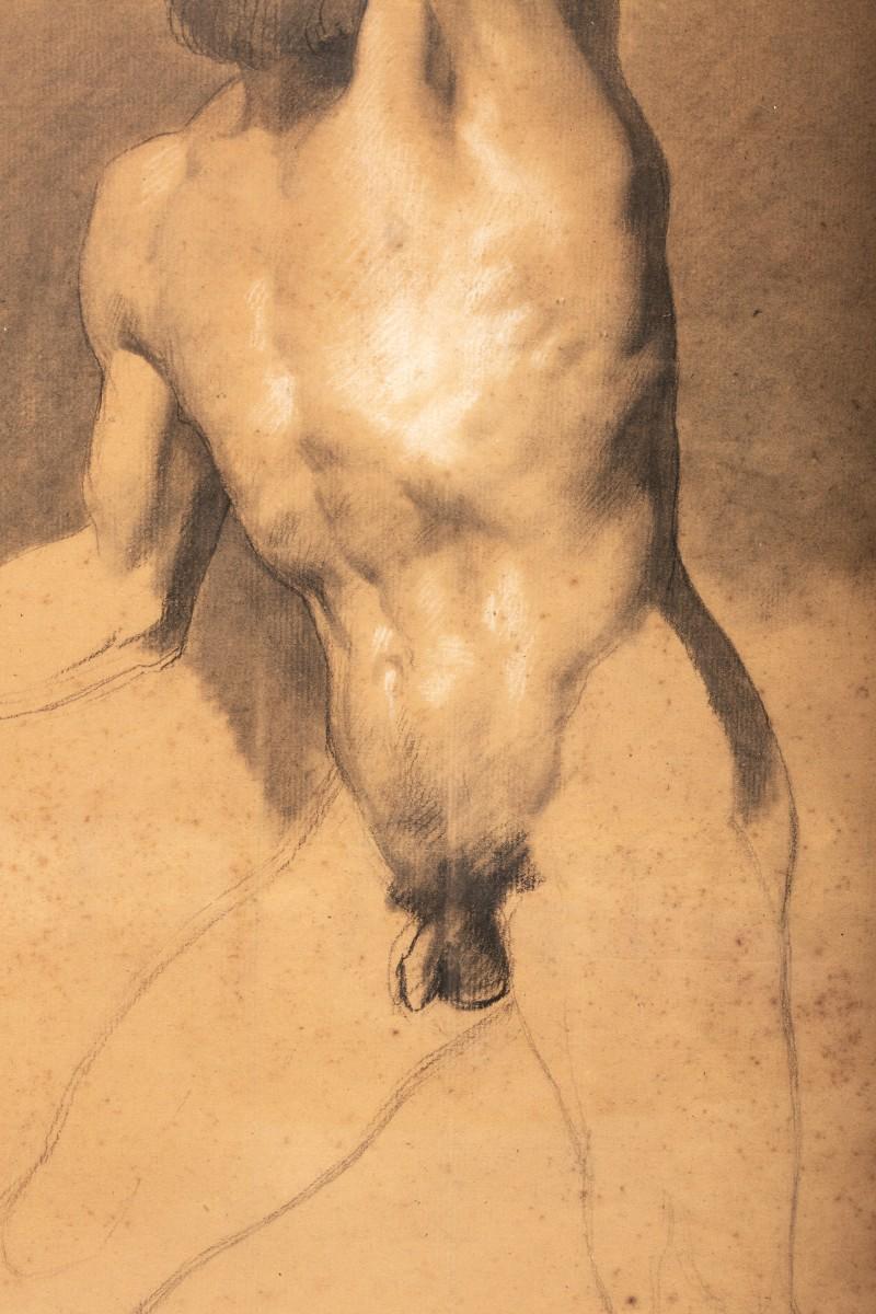 Accademia del nudo maschile - Nude Painting Arancia di Unknown