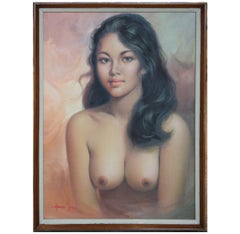 Nude Portrait of a Young Girl