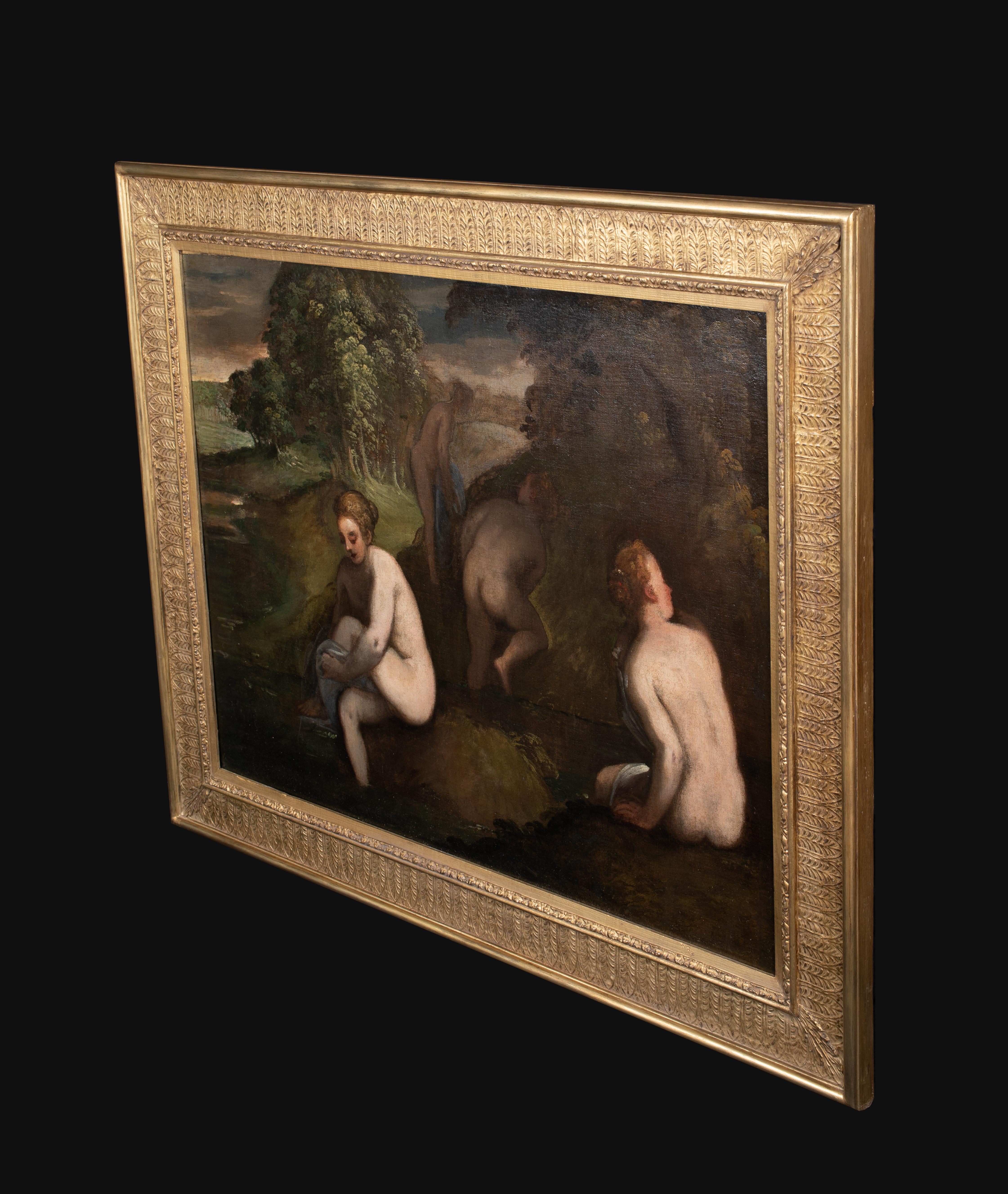 Nudes Bathing in A Landscape, 16th/17th Century For Sale 3