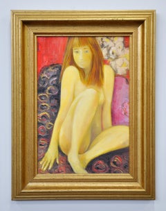 Nue Sauvage, Nude Girl, Oil Painting on Canvas
