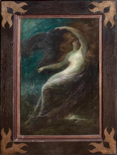 Nyx, Goddess Of Night, 19th Century  by John Shapland (English, 1865-1929)